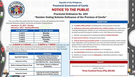coding hours in cavite
